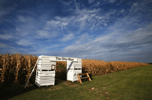 The Ohio Maze entrance